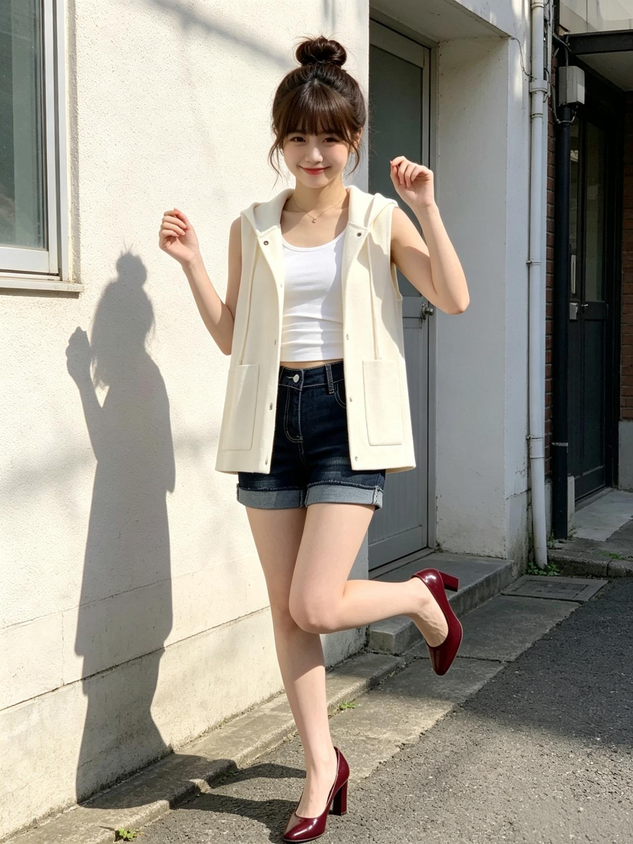 元气满满的一天，从清爽穿搭开始！🌞👗👠什么样的穿搭可以成为气质女神?高级