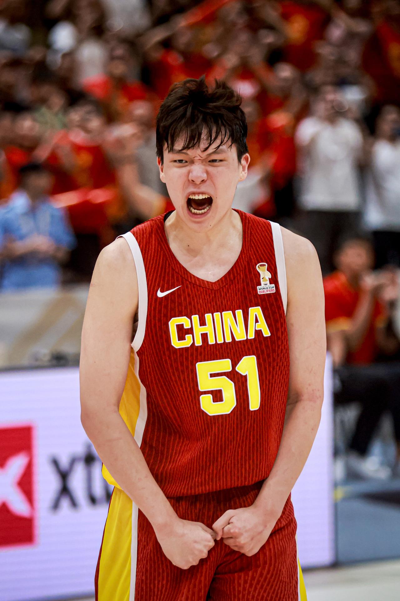 杨瀚森终于获得了郭士强的信任，但是他绝对对得起这份信任，因为他通过自己的努力扛起