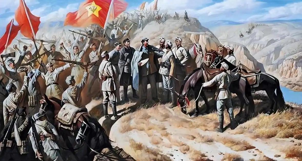1935年，红军历尽千辛万苦到达陕北，奇怪的事情发生了：之前一直被国民党军队追着