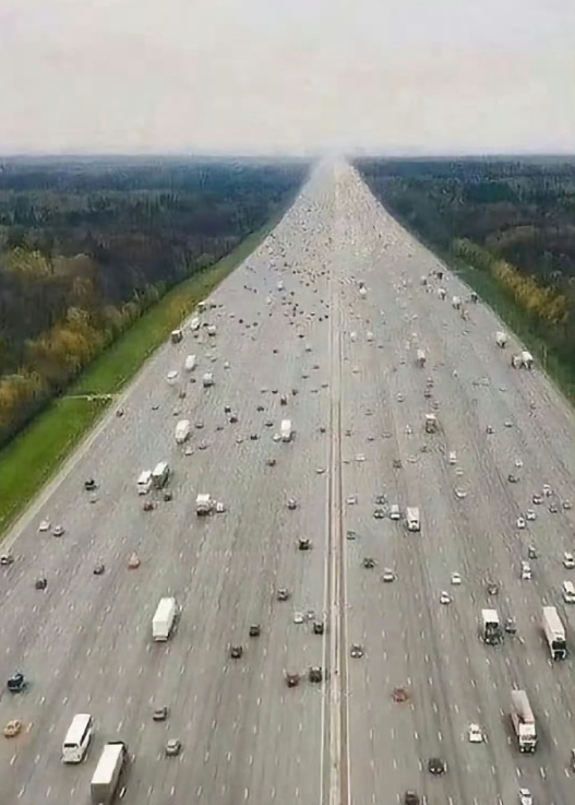 高速公路为什么不这样修？这样不就永远不会堵车了吧？​​​