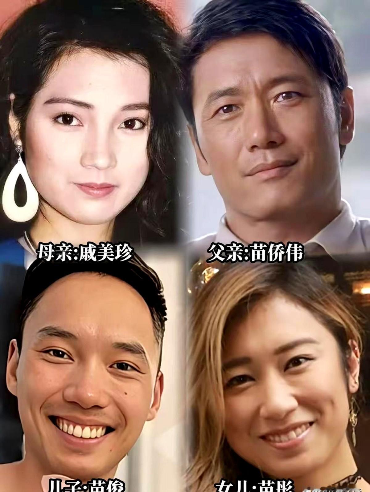 苗侨伟和张学友的基因，居然在下一代身上“撞脸”了，还完美避开了父母的颜值巅峰。