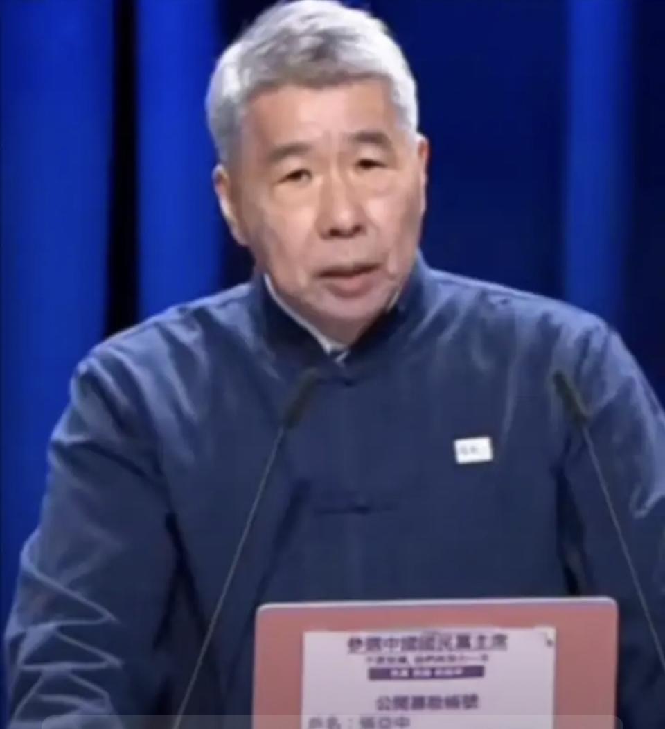 70岁张亚中太敢了！把国民党辩论会当“统一讲台”，这才是真担当别再说国民党没