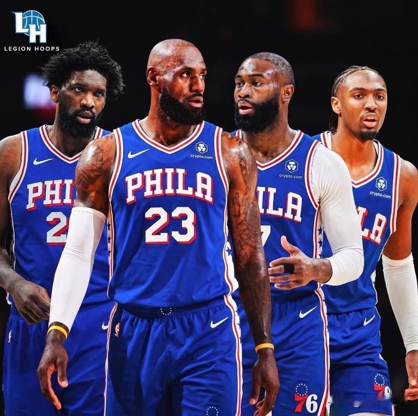 詹姆斯下家基本已经确定在东部球队了！据ESPN名记报道，当76人得到杰伦-布
