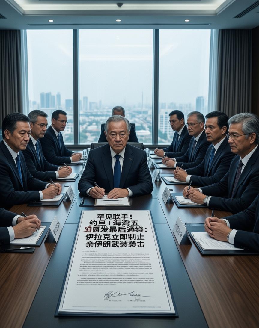 罕见联手！约旦+海湾五国向伊拉克下通牒：管好你境内的亲伊朗武装这事儿挺少见—