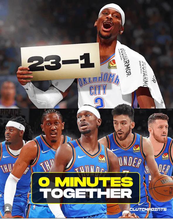 恐怖如斯！你以为雷霆23胜1负开局，就逆天了吗？你以为快船在为他们玩命地捡状