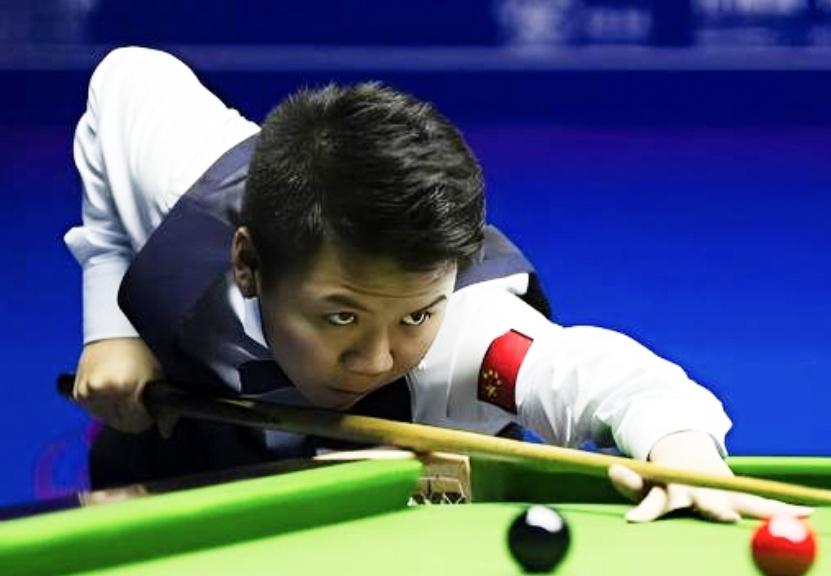 周跃龙单杆过百，5-2战胜马奎尔，挺进世界大奖赛16强！  北京时间2月3