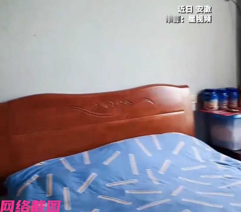 安徽有名男子给众人看了自己，已九十六岁老父亲的生活一面。可见男子的老父亲，虽