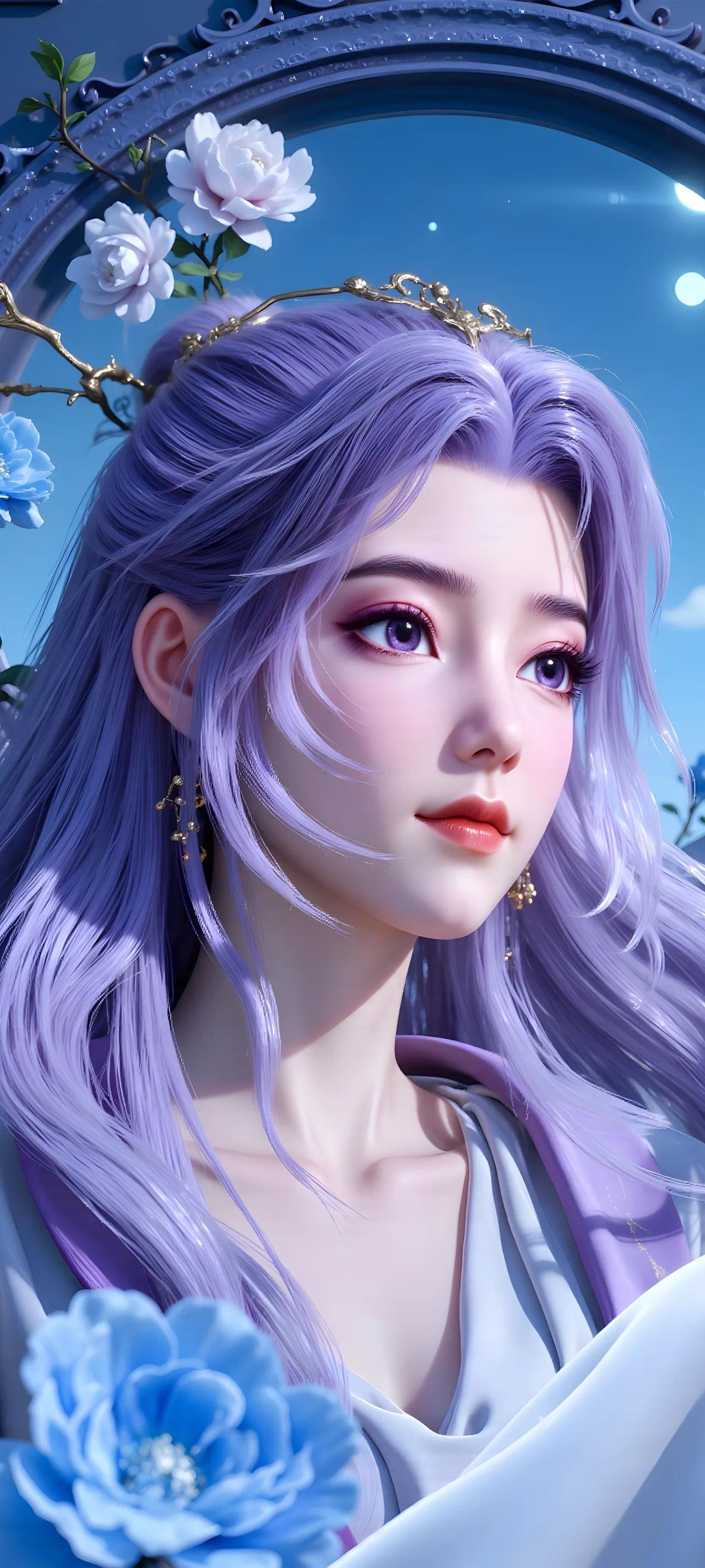 师兄啊师兄云霄仙子【精致美图】精致面容，一颦一笑都迷人！国产动漫​​​