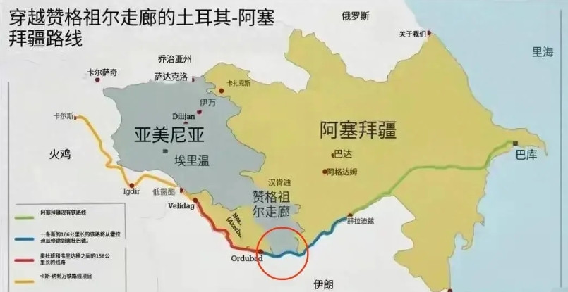 阿塞拜疆赢麻了，在特朗普的调解之下，不但与亚美尼亚握手言和，还得到了一条通往飞地