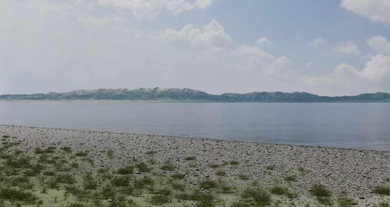 gpt6构建赛里木湖地图模型只能说太强了地球村地图赛里木湖