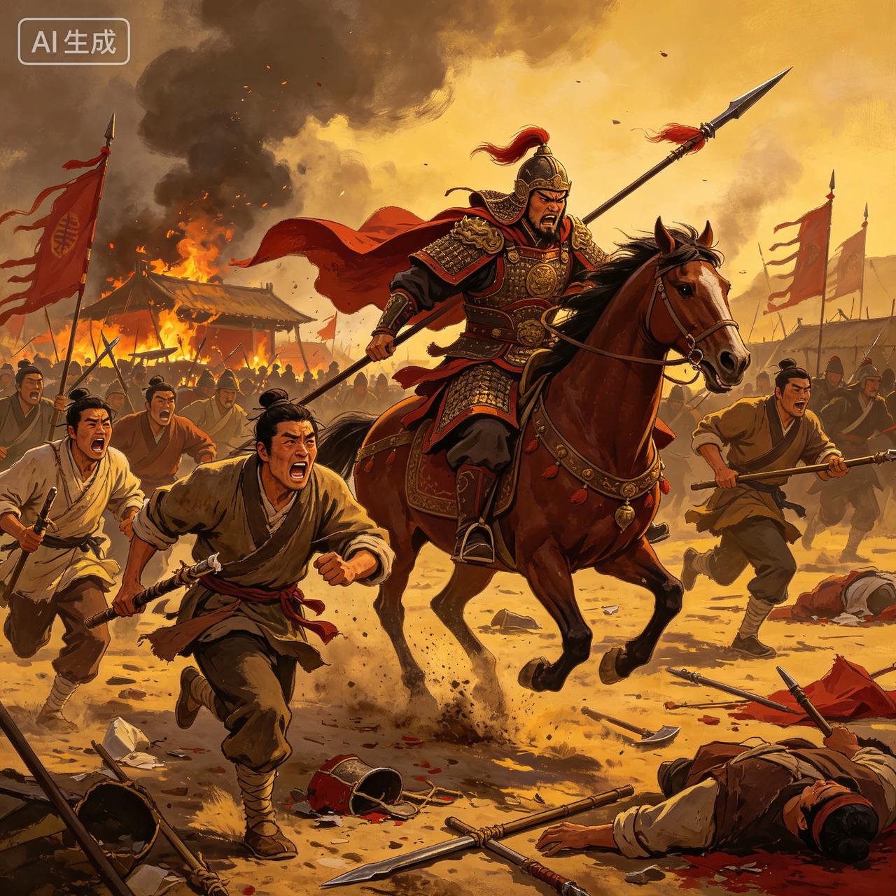 章邯1：扶大厦之将倾一、力挽狂澜章邯，字少荣。兼并六国战争中，为王翦部将