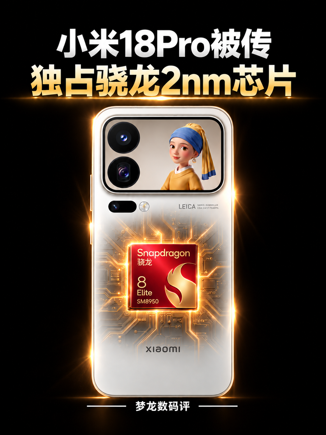 小米独占高通2nm？荣耀、iQOO怎么办！高通下一代2nm旗舰芯片传闻汇总📱小米18、荣耀Magi