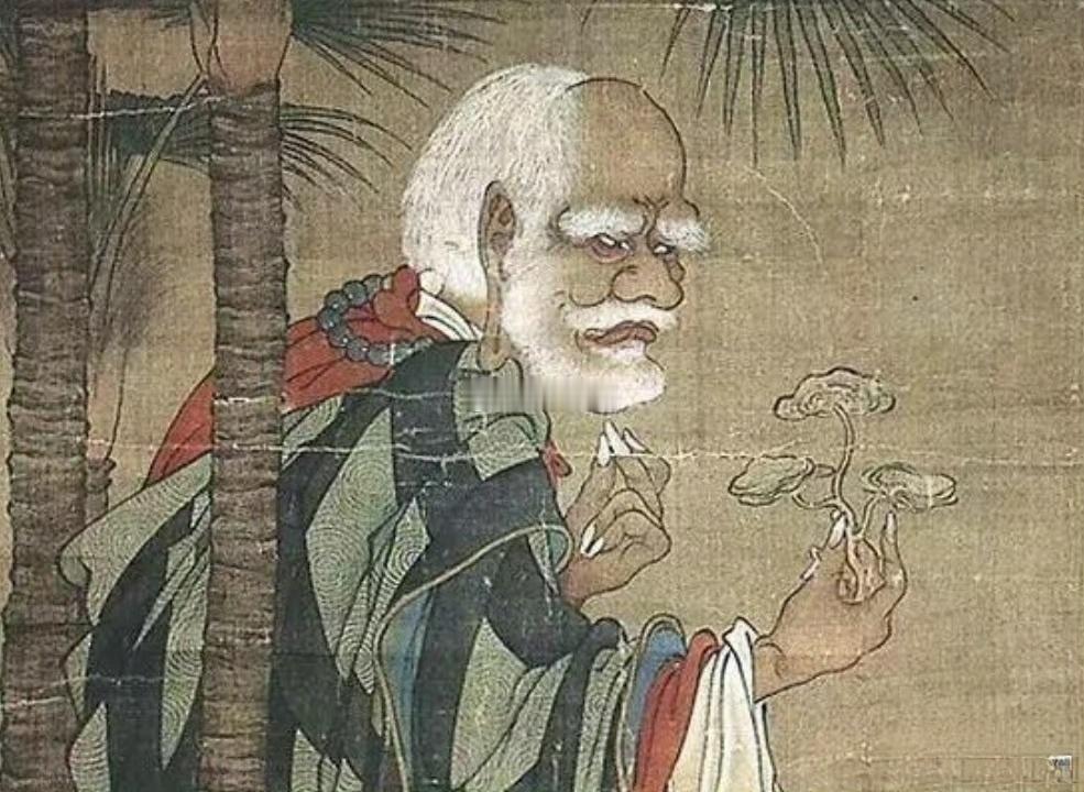 最近，一幅中国古画在印度网络中走红：该幅画中的“老僧人”长相酷似印度总理莫迪。[