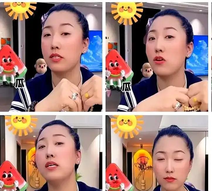 封禁第1小时，她还在喊冤直播间里，她拿鸡毛掸子比划孩子，说这是家教。三百万