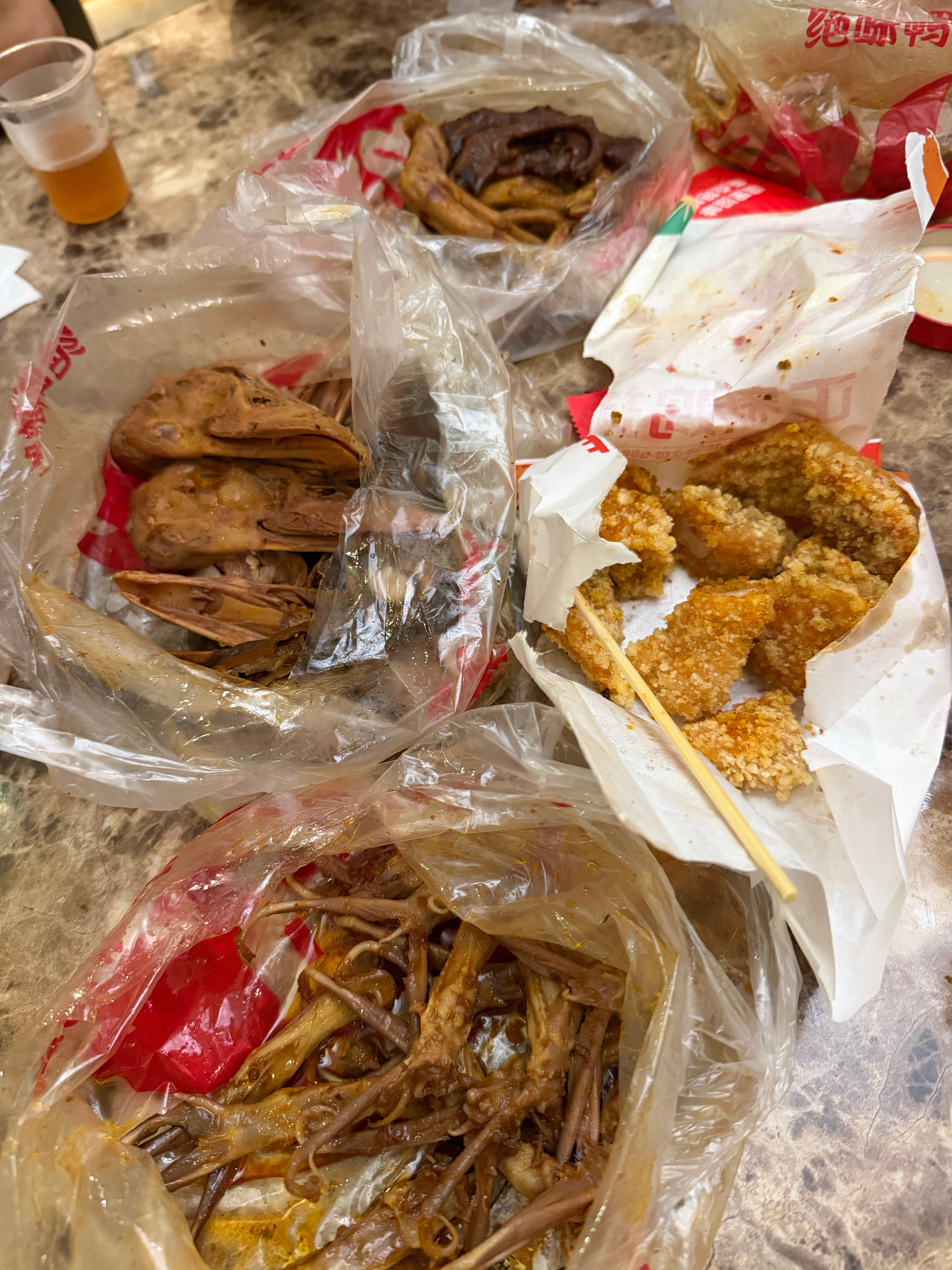 宵夜局，又菜又爱吃，好辣啊