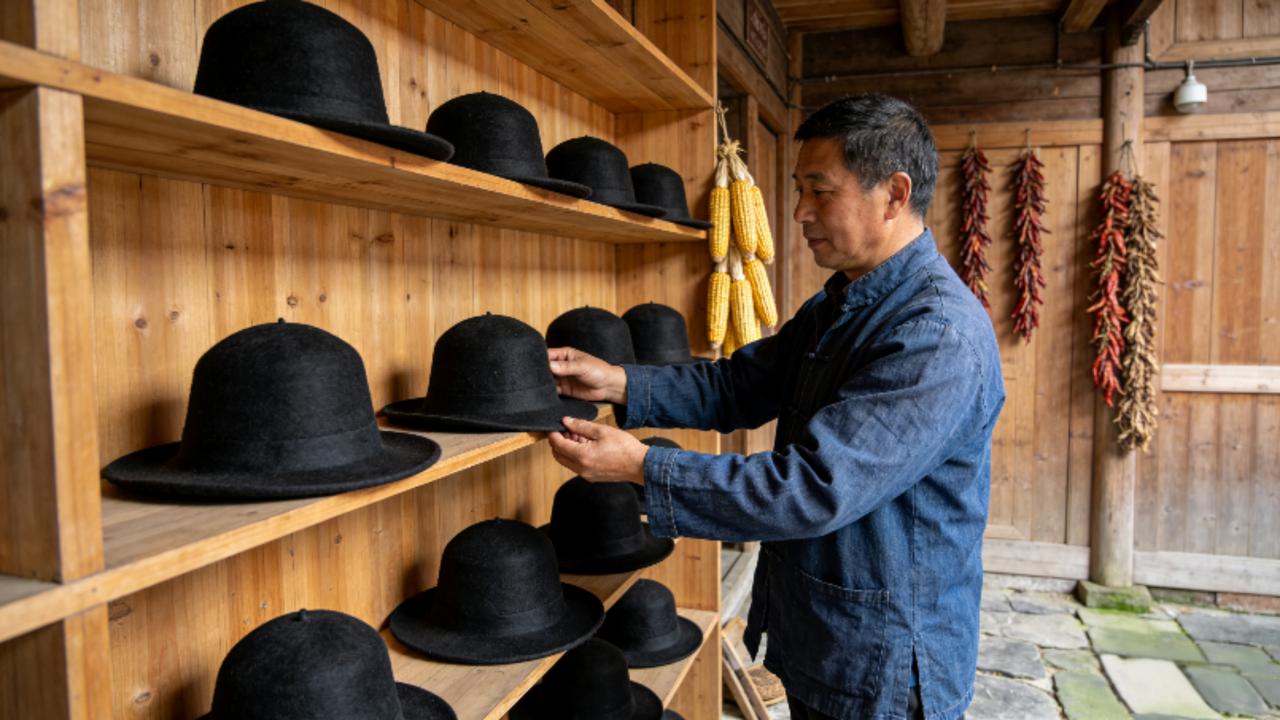 5元试帽引争议洪剑涛致歉背后藏着非遗乌毡帽的生存困境近日，演员洪剑涛一