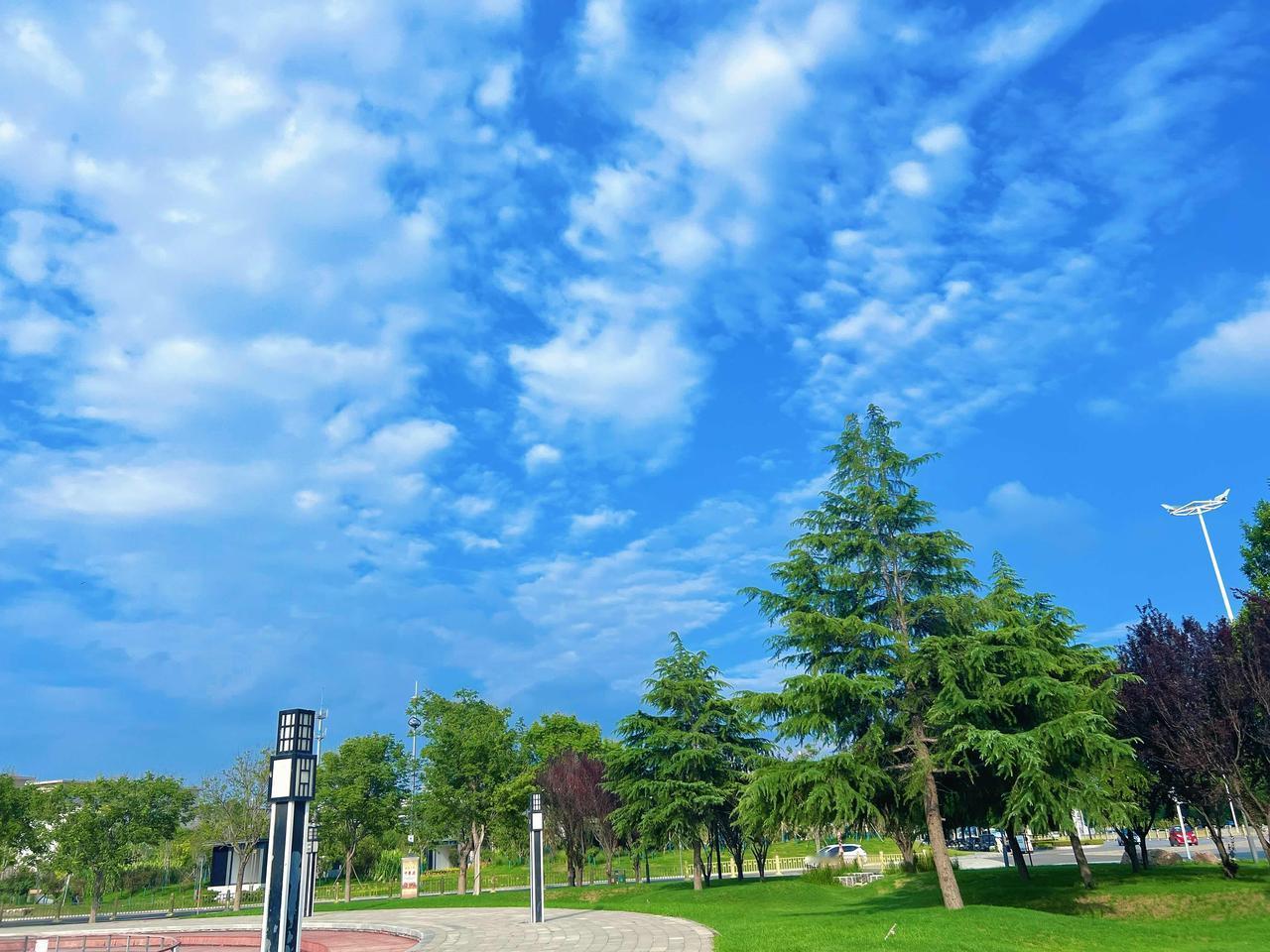 随手拍一张天空照如果治愈有景色，那一定是天空，一个不经意仰头，就遇见了夏日限定的