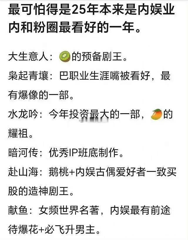 好可怕，2025年业内买股的剧全扑了？！怪不得说业内反买，别墅靠海。业内的眼光就