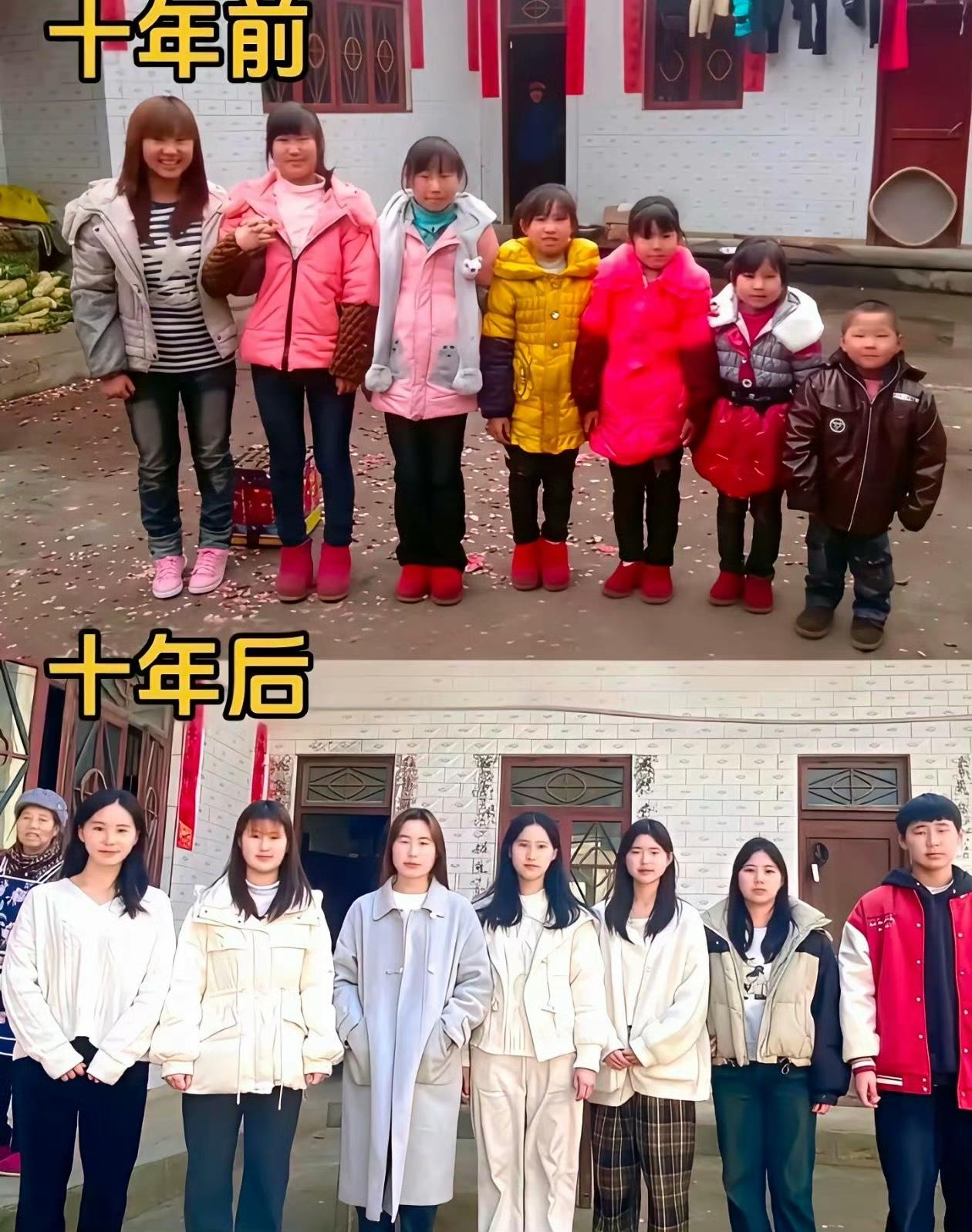 10年前被村里人蛐蛐，现在嘴都合不拢了…​