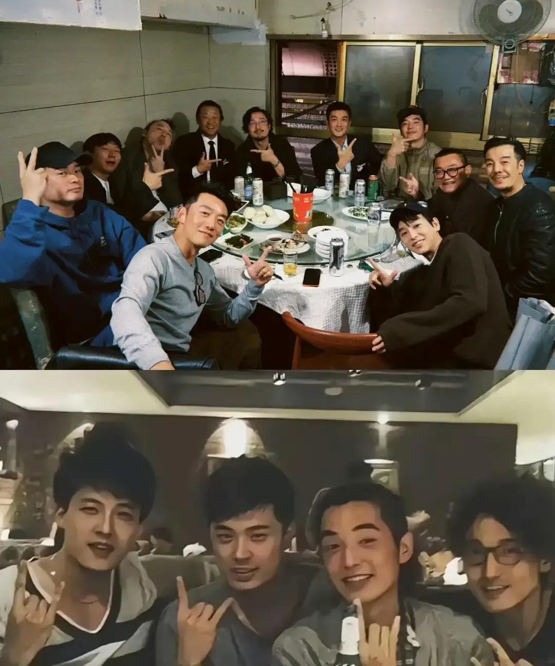 郑恺把上戏80年大合影甩上网，我一眼扫到陈赫王传君金世佳仨人站一排，手机差点掉地