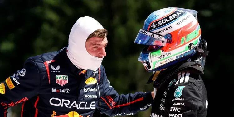 #f1#为什么维斯塔潘在被撞车退赛后对安东内利如此友好，难道他们已经知道他们明