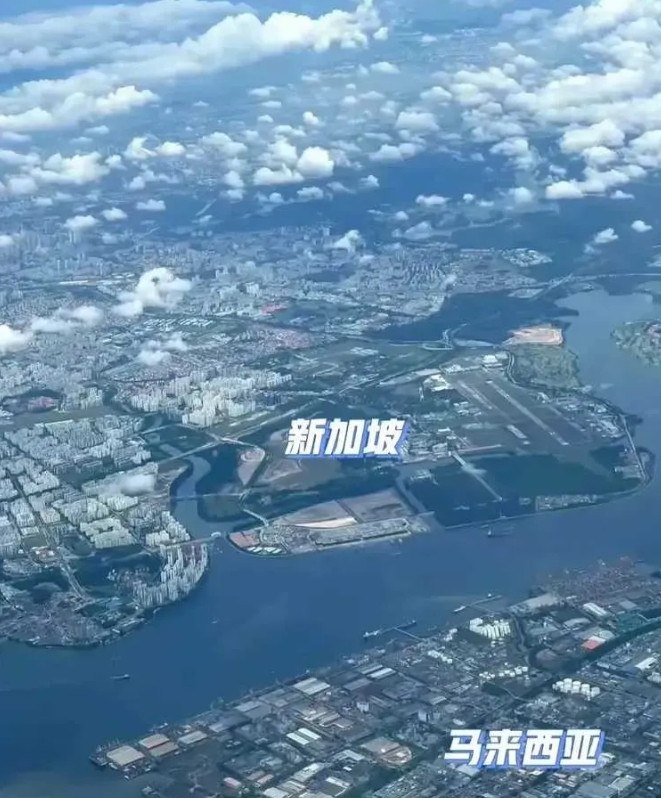 鸟瞰新加坡，基本上也是全境了！