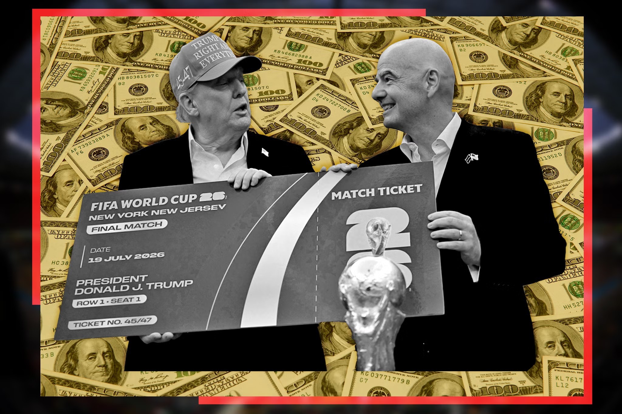 国际足联（FIFA）因2026年美加墨世界杯门票销售中的“乱象”和“非法抬价