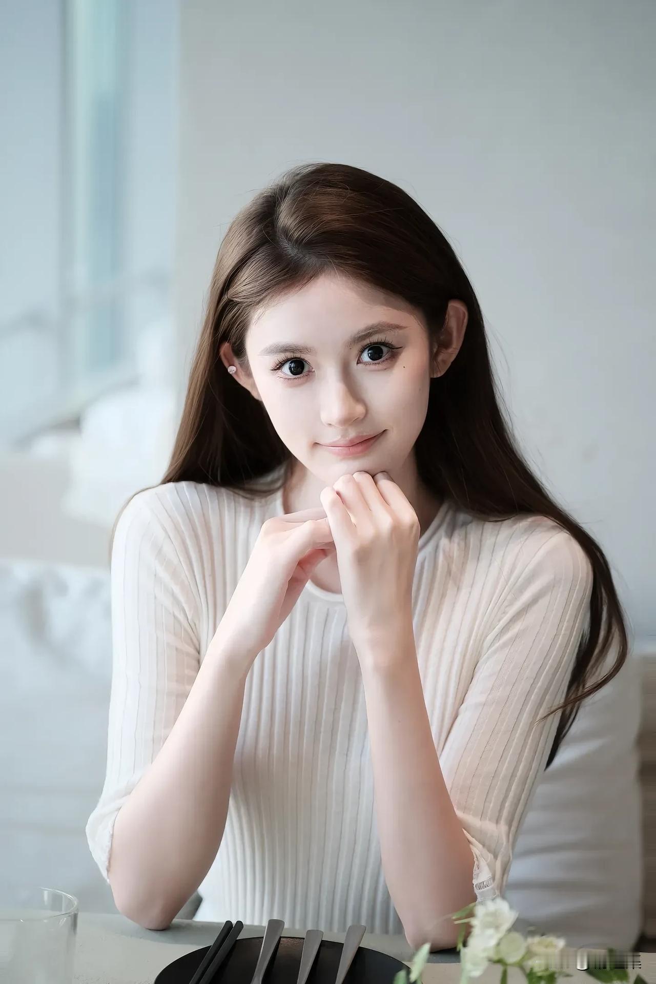 元气少女，微笑如春风，清新自然美