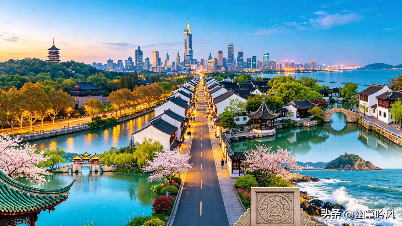 江苏哪些城市值得旅游打卡?都说江苏随便拎一座城，都藏着不一样的风景。江南烟雨、两