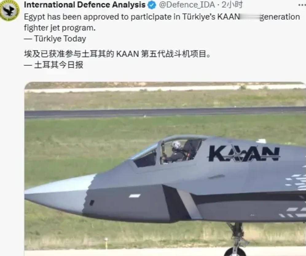 埃及和土耳其在等米下锅，这个米大概率就是希望巴基斯坦获得中国的歼35。最近国