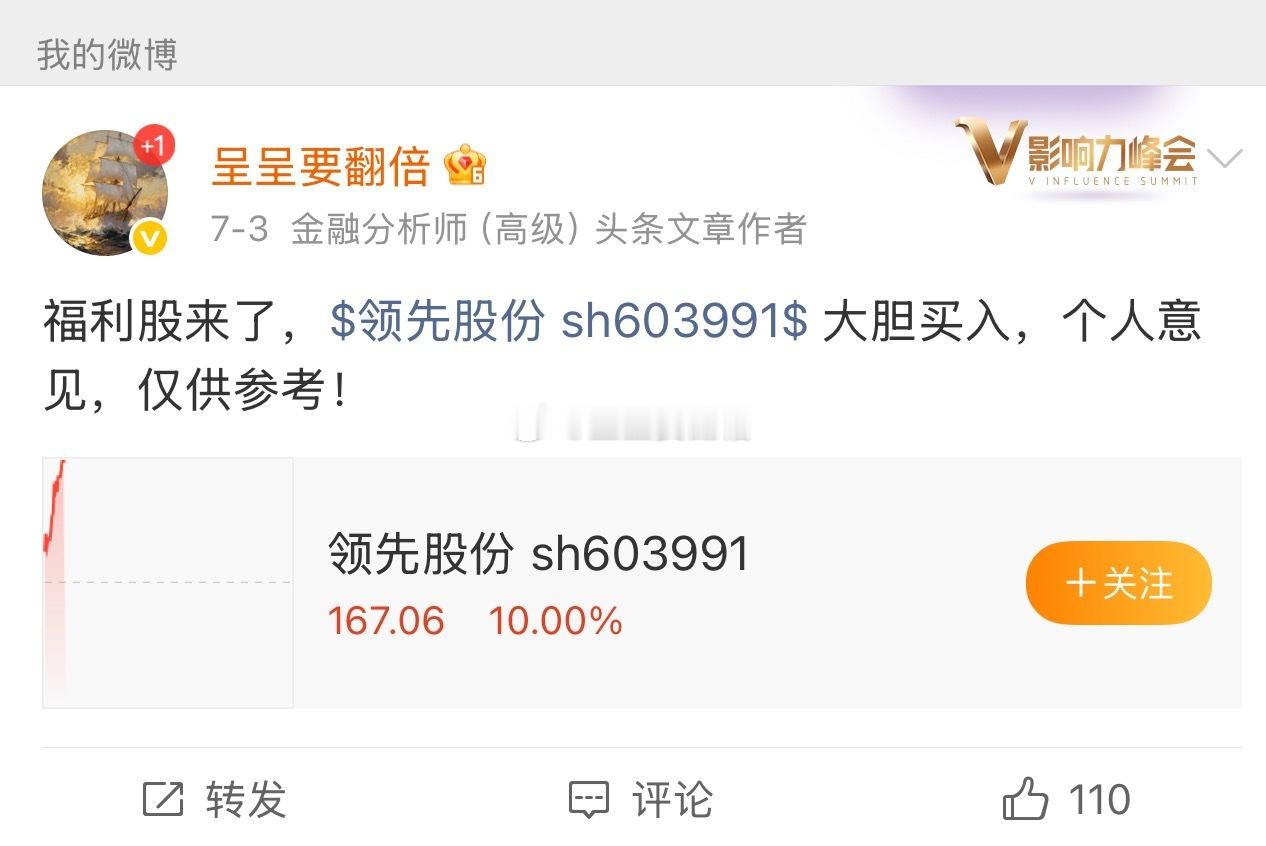 漂亮，小宝贝竟然新高！