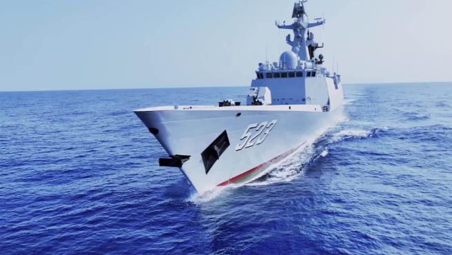 中国国防部正式宣布，8月11日，中国国防部正式宣布：中国海军红河舰和印度尼西亚海