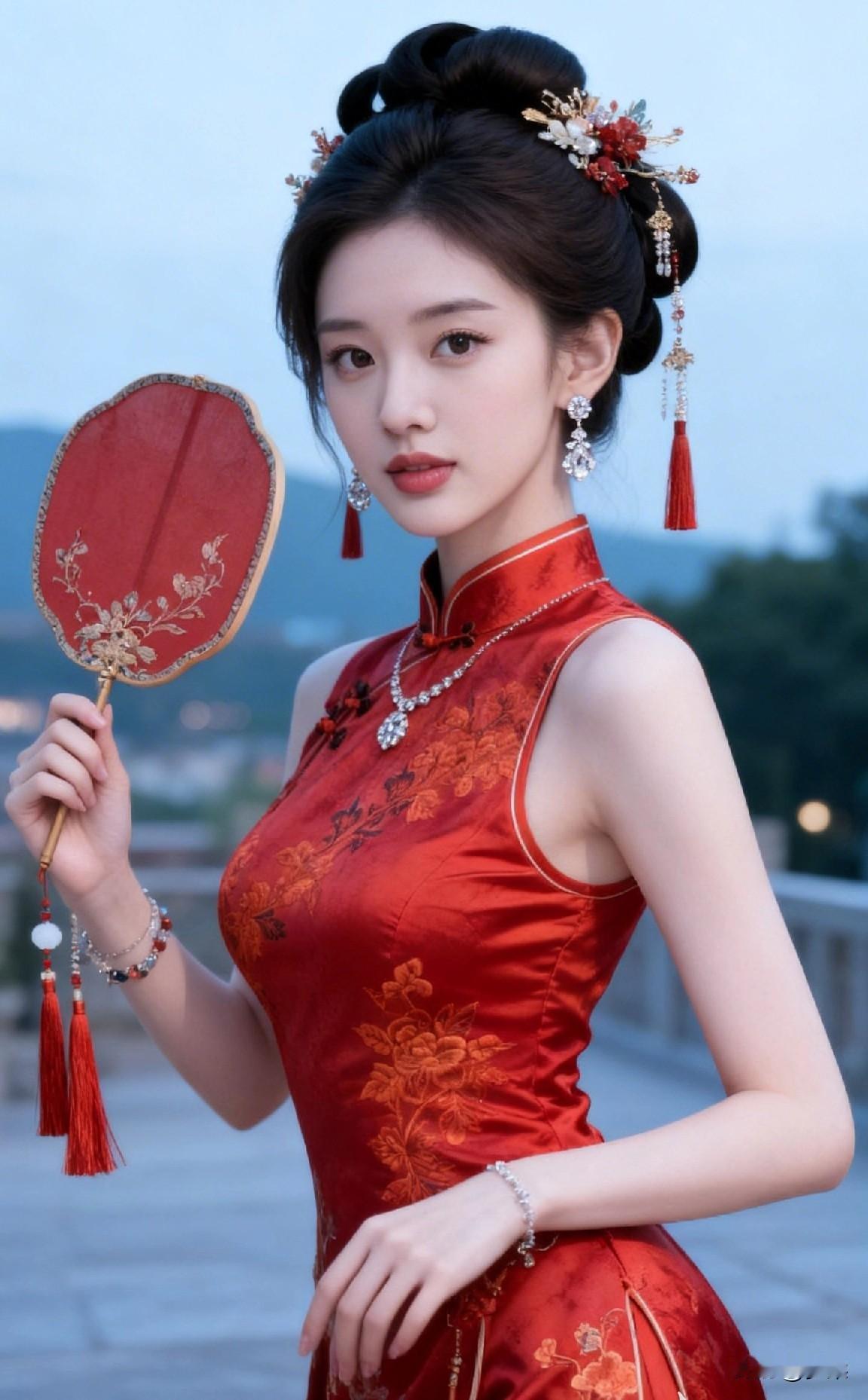 怎样把旗袍穿出高级感