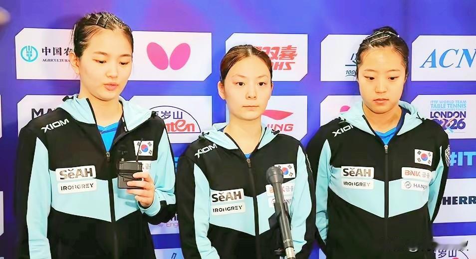 韩国女乒0:3输给中国队后，韩国女乒主教练石恩美，为何没提申裕斌？她说:面