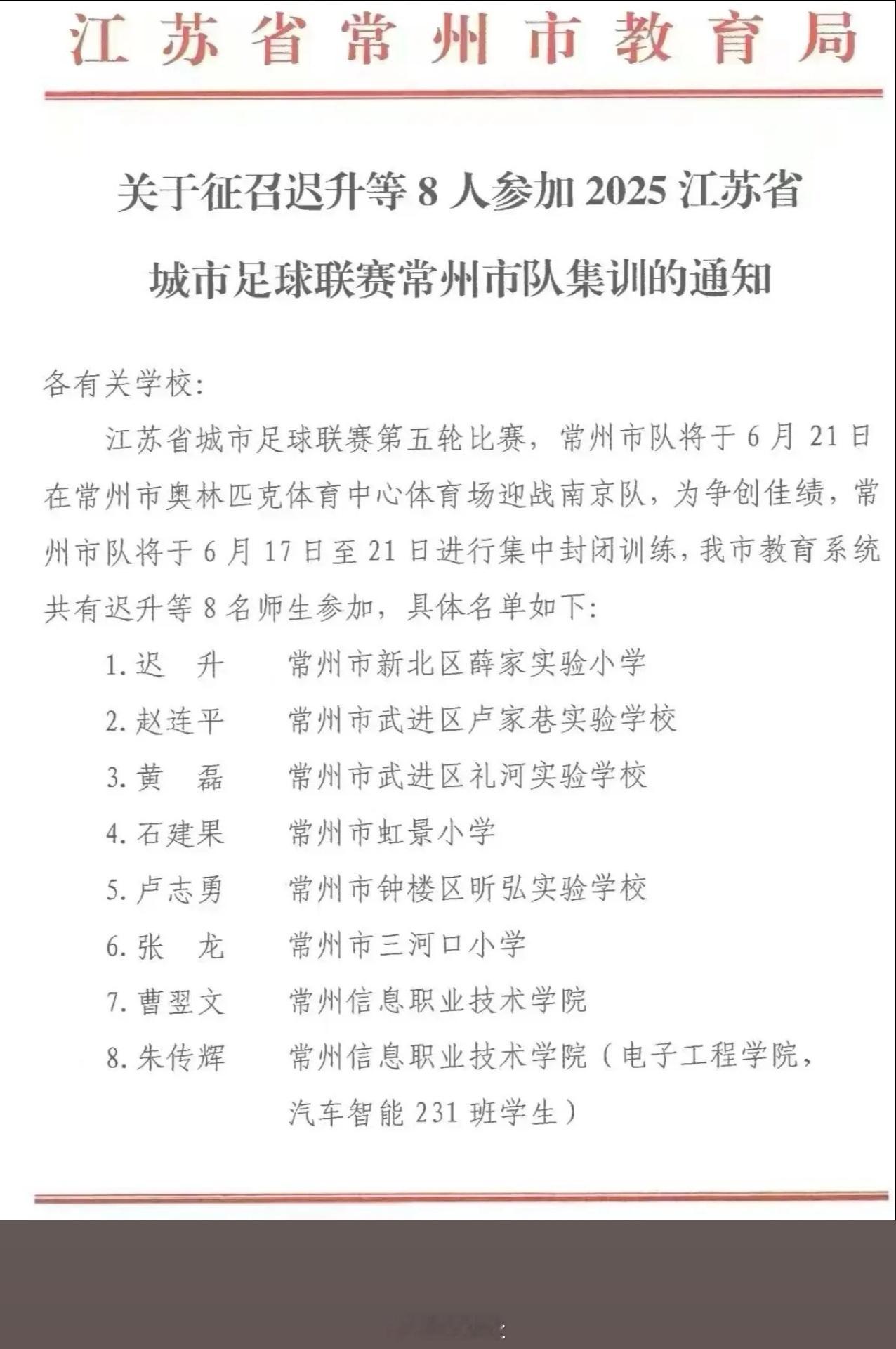 笑死，常州几乎把所有会踢球的体育老师都喊出来了​​​