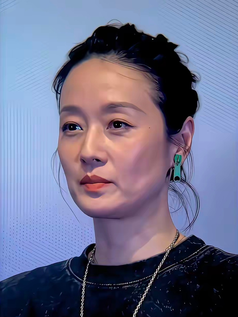 一看就整了，不是原来的模样了，不说，还真认不出是文章的前妻，感觉好像那个谁谁。