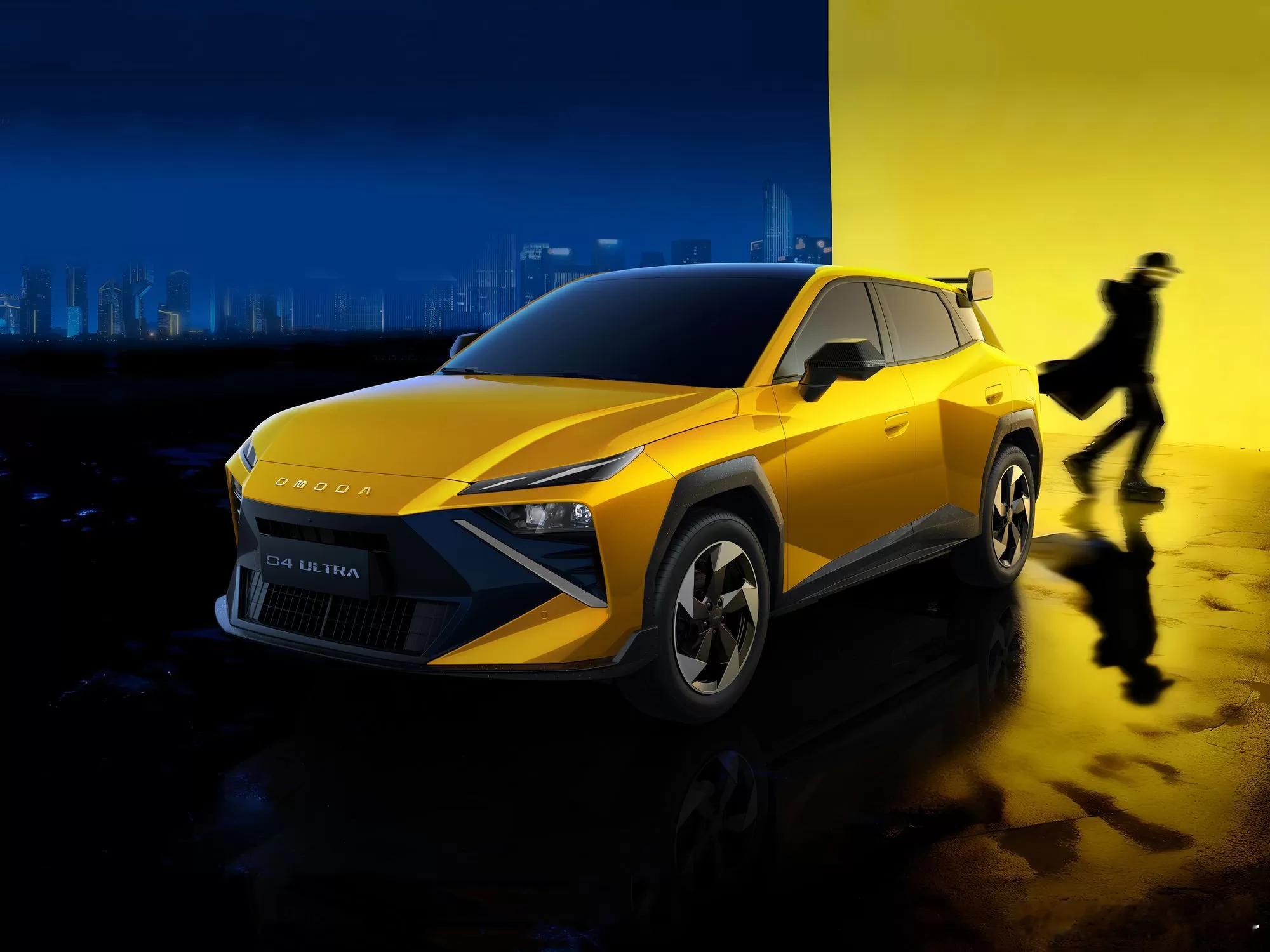 奇瑞的海外分部Omoda（欧萌达）最近发布了一款非常赛博的紧凑型SUV——Om