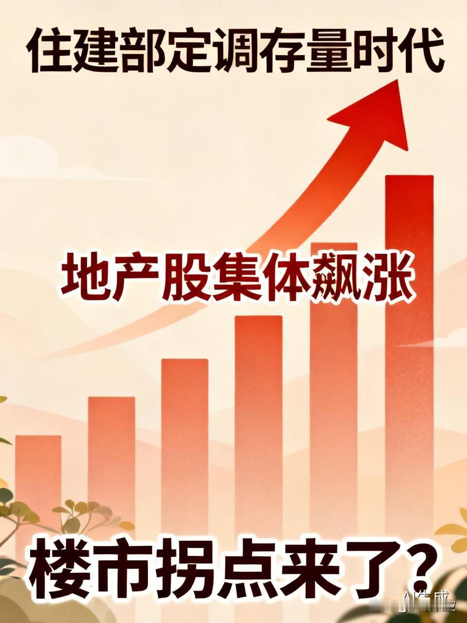 住建部定调存量时代！地产股集体飙涨，楼市拐点来了？三大信号必须看懂最近，
