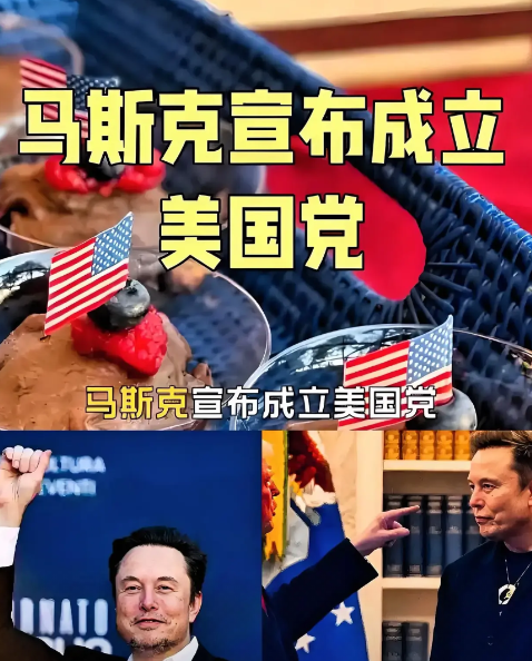 马斯克刚宣布成立“美国党”媒体放风称：有人大胆预言，马斯克会当选总统！？