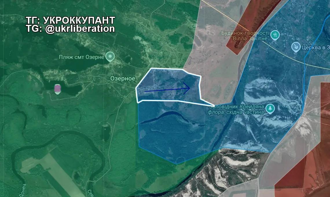 🫡🇺🇦乌军终于将俄军从奥泽尔涅（斯拉维扬斯克方向）肃清！⚔️该村长期