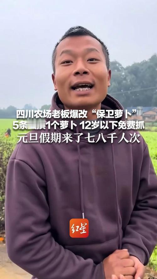 还记得去年爆火的“偷甘蔗主理人”吗？这次他又整出新花样，“保卫萝卜”活动直接刷屏