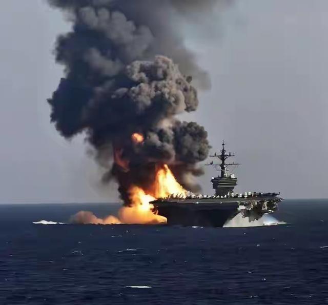 别再说随便击沉美国航母了！不要说一发东风导弹搞沉美国航母了，别看胡塞好像能打到美