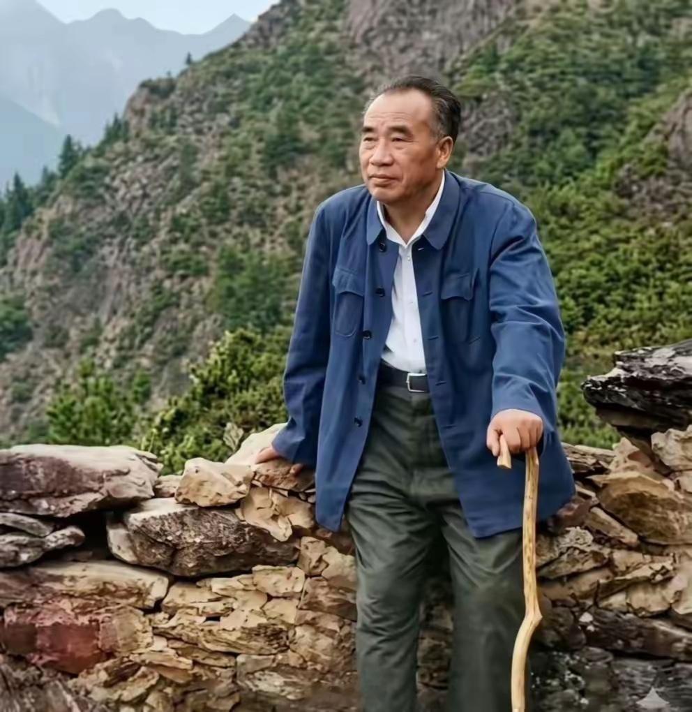 朱老总重游井冈山历史照片