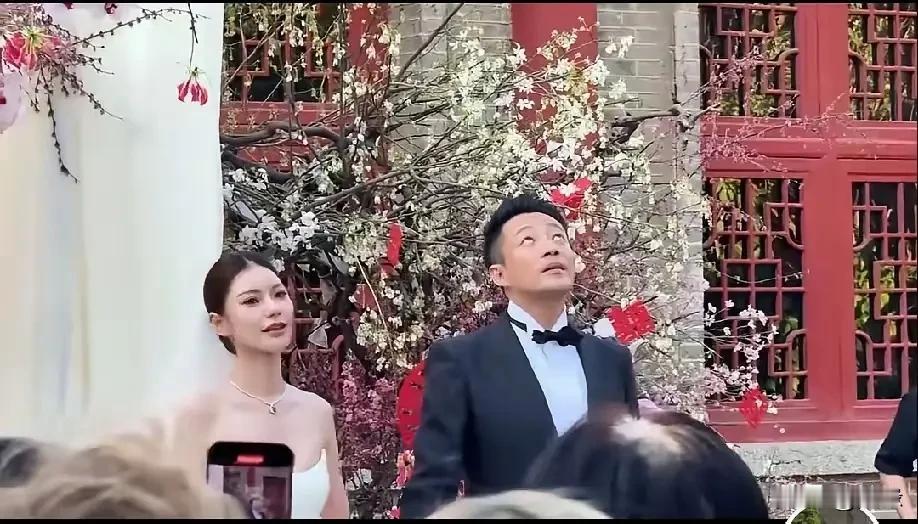 一直不明白汪小菲和马筱梅婚礼现场，为什么要仰望天空？有人说，是他突然想起了前