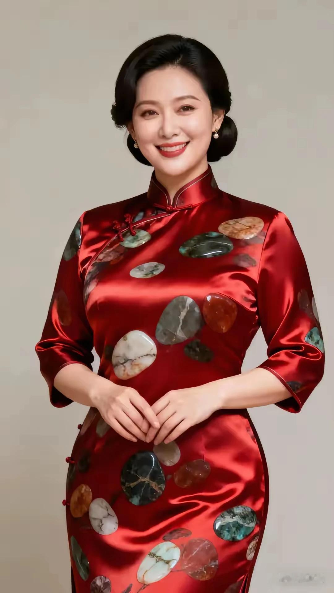 中国服饰，旗袍荣光雍容华贵，仪态万方燕环肥瘦，千姿百样艳若桃花，婀娜多姿