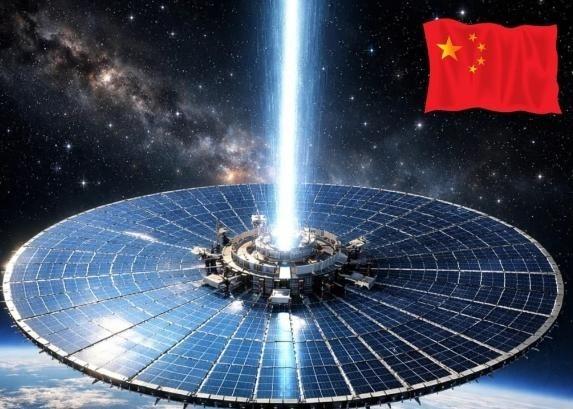 中国将在太空中建造一座宽达1公里的巨大太阳能电站，可能产生的能源超过地球上所有石