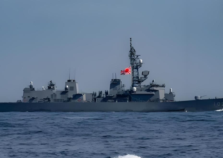 知道为什么日本选择17号穿航台湾海峡吗？4月17日，日本海上自卫队“