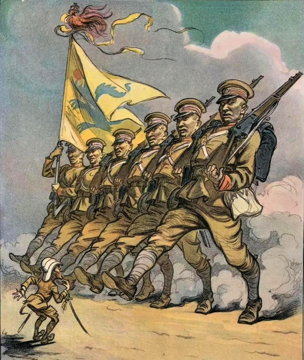 1885年英国为遏制沙俄扩张占据朝鲜巨文岛修筑炮台，1887年在清廷斡旋下事件平