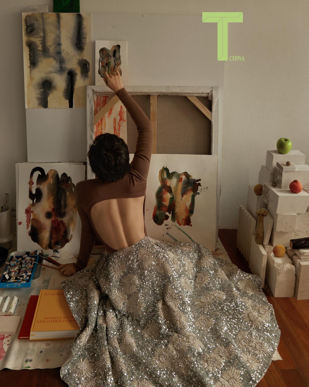 惬意宅家杂志封面🈶：辛芷蕾｜孙俪｜赵丽颖