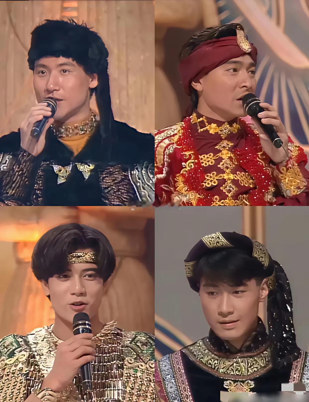 四大天王——刘德华、郭富城、黎明、张学友，这四位在华语乐坛那可是响当当的存在，他